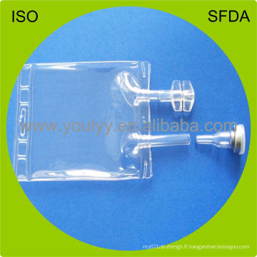 Sac médicamenteux pour infusion de PVC IV